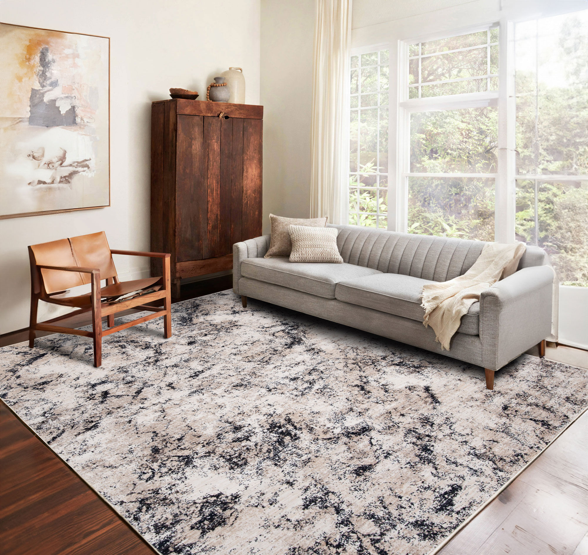 Nadia Contemporary Abstract Rug