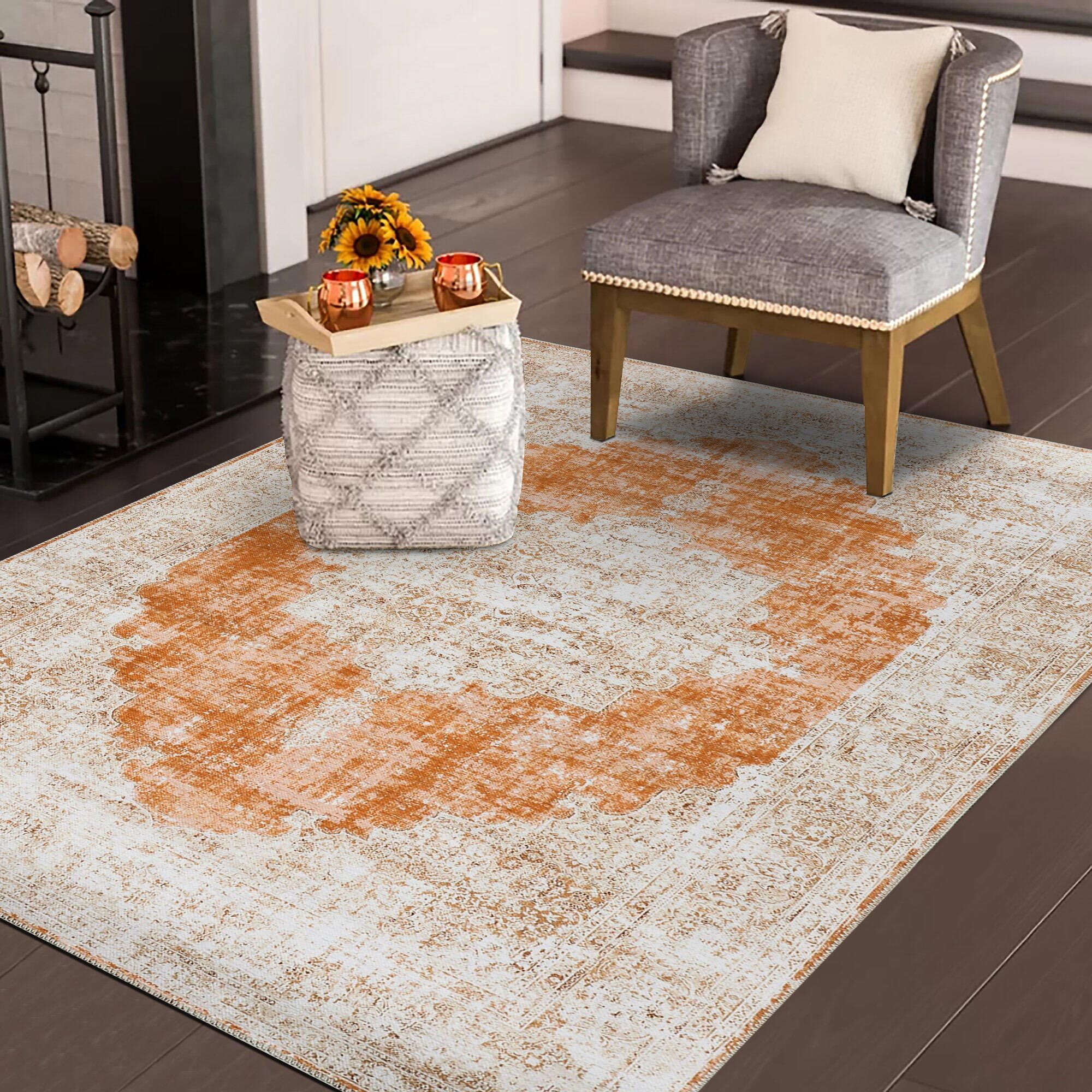 Large View Noble Traditional Medallion Rug