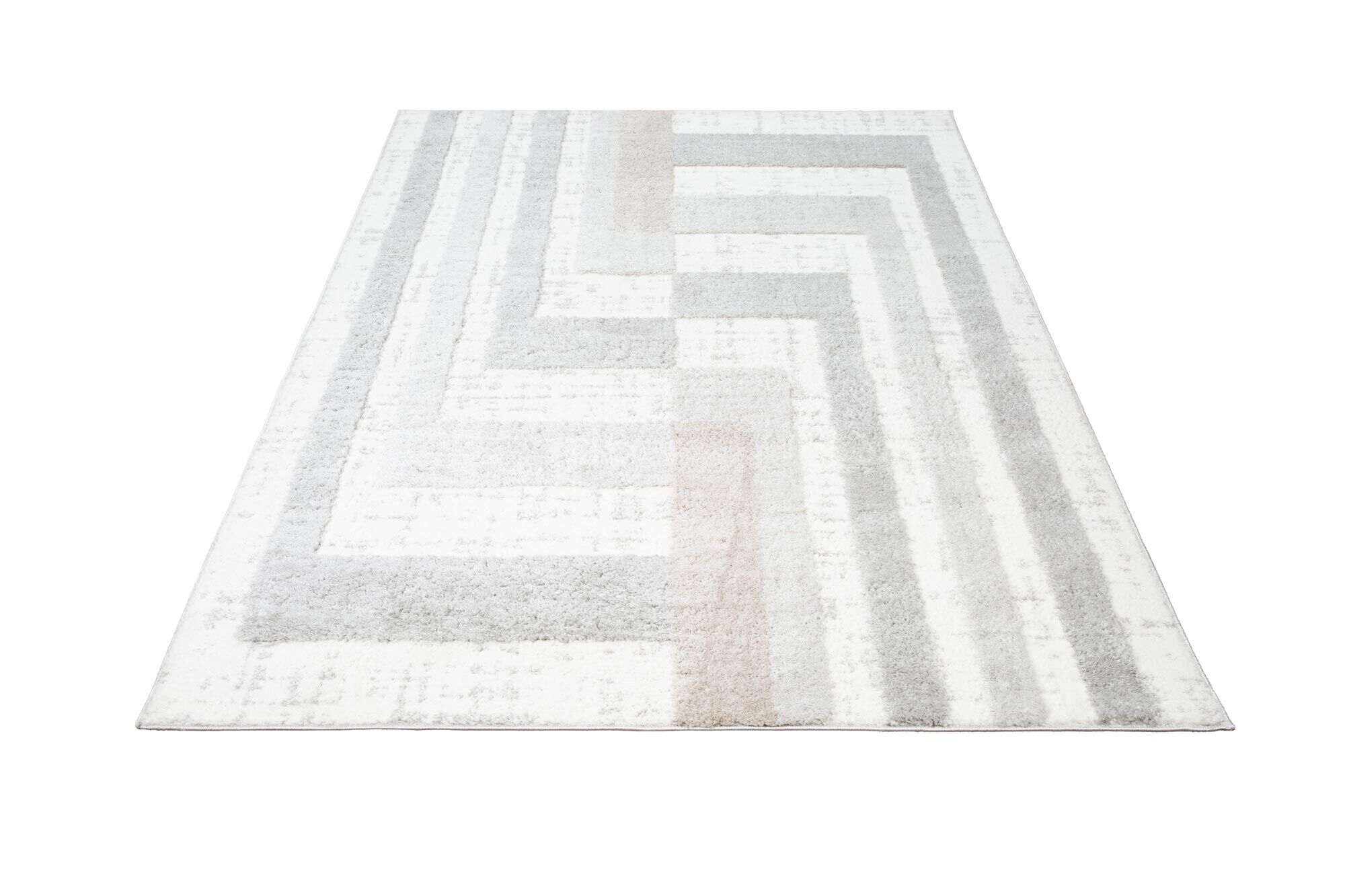 Large View Oscar Soft Geometric Rug