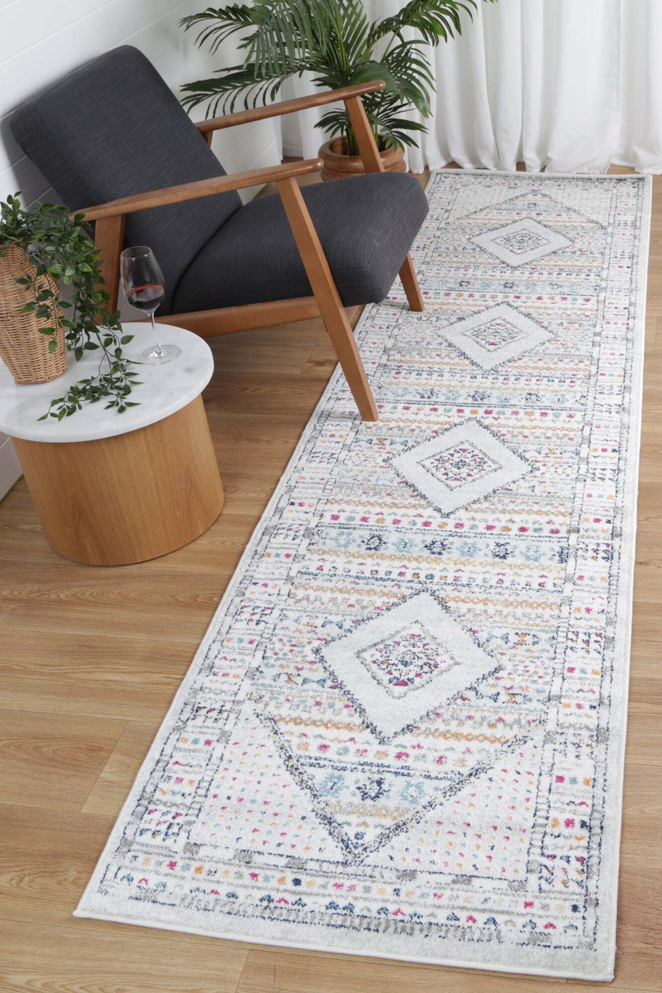Large View Peri Contemporary Tribal Rug