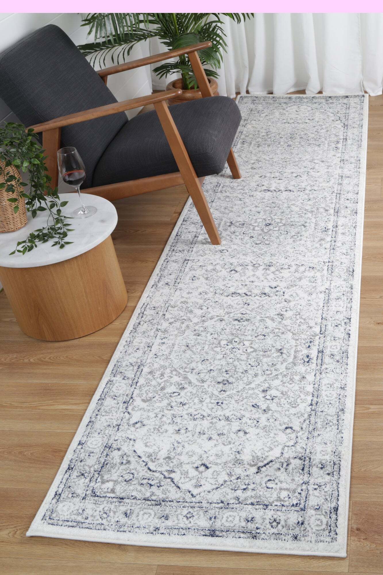 Large View Peri Classic Floral Medallion Rug