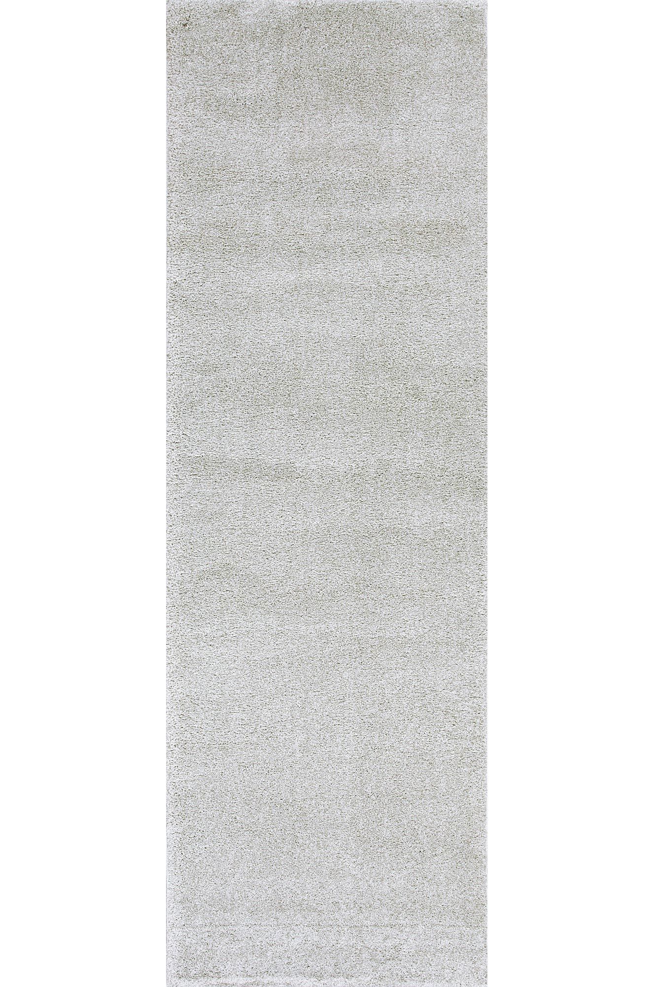 Large View Plush Plain Grey Rug