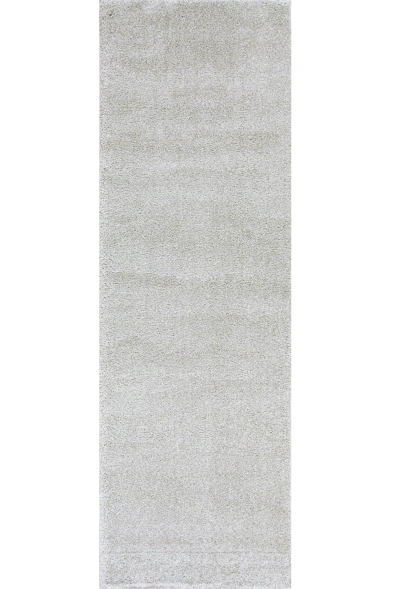 Large View Plush Plain Grey Rug