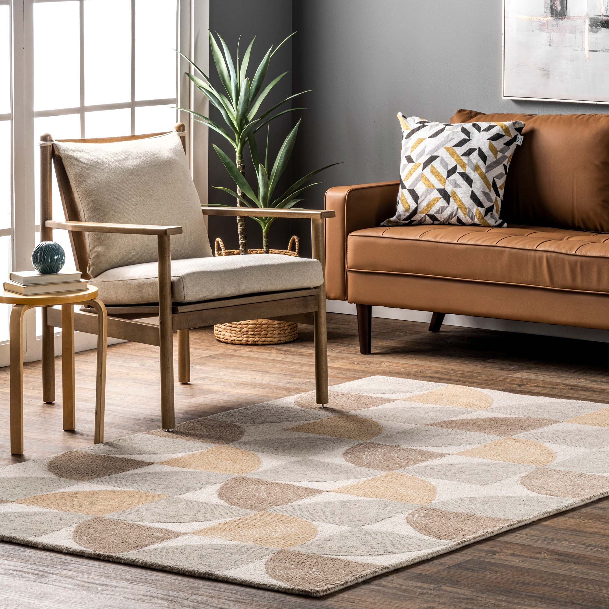 Large View Renaissance NZ Wool Rug