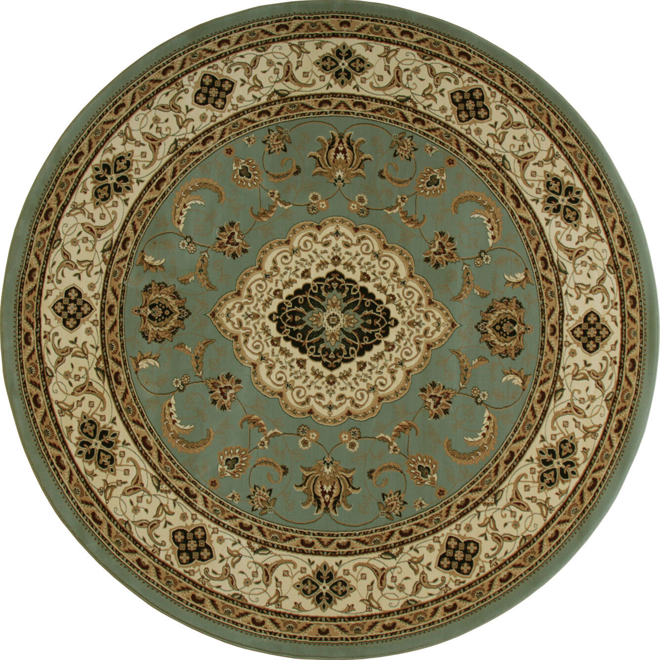 Large View Star Traditional Medallion Rug