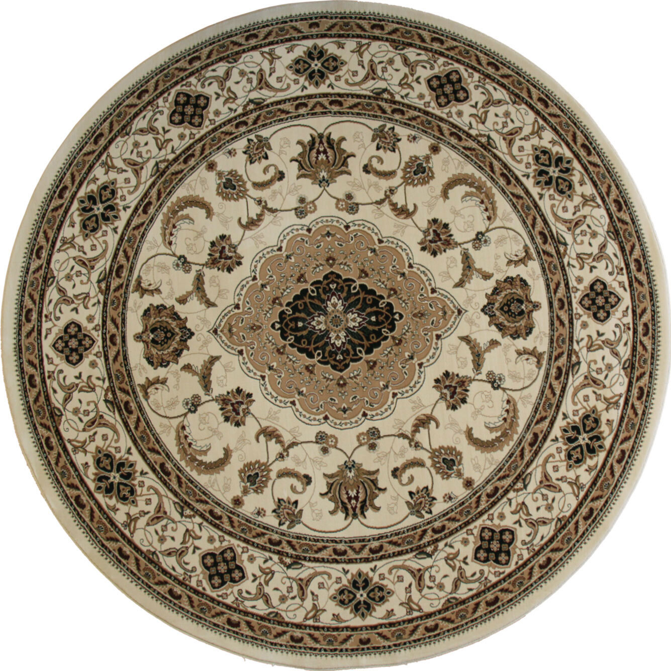 Star Beige Classic Medallion Rug