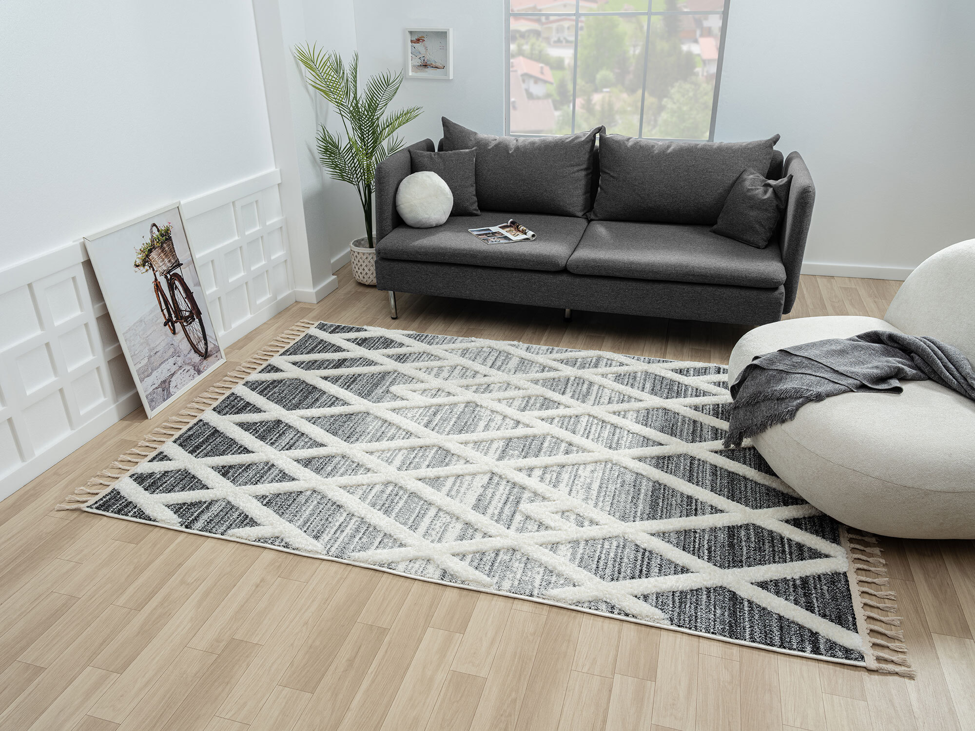 Large View Serenade Moroccan Trellis Rug