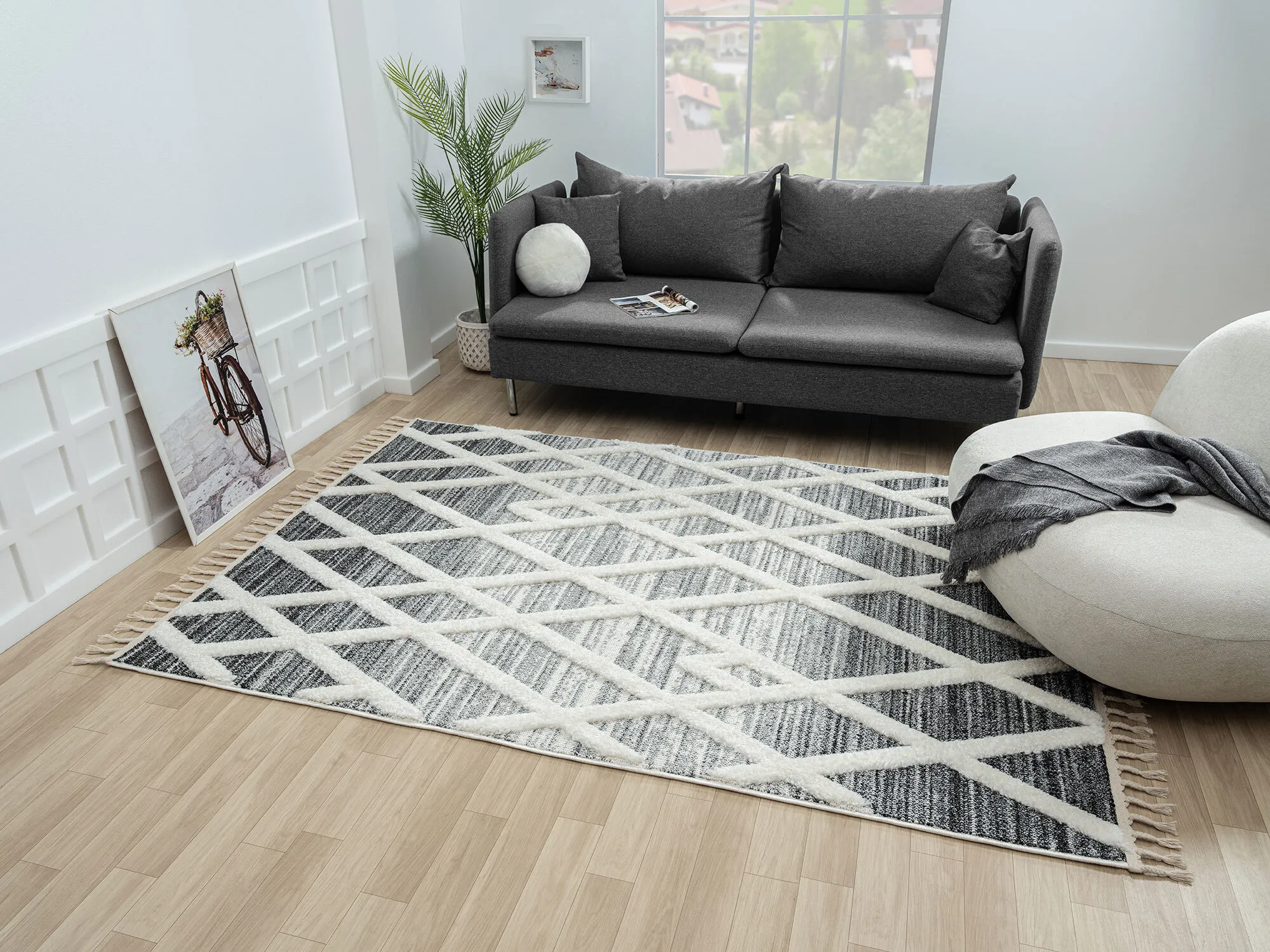 Large View Serenade Moroccan Trellis Rug