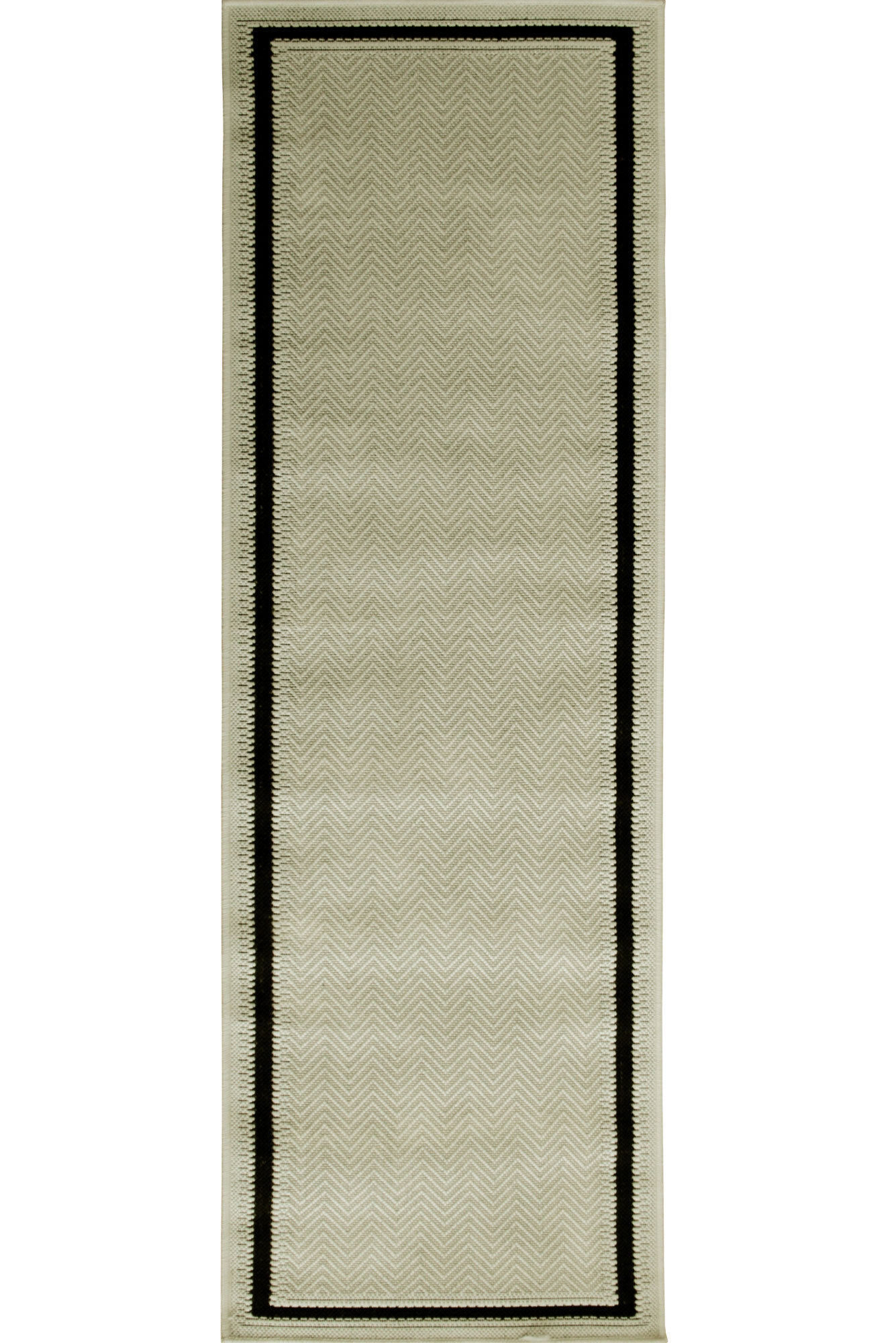 Storm Flatweave Border Rug