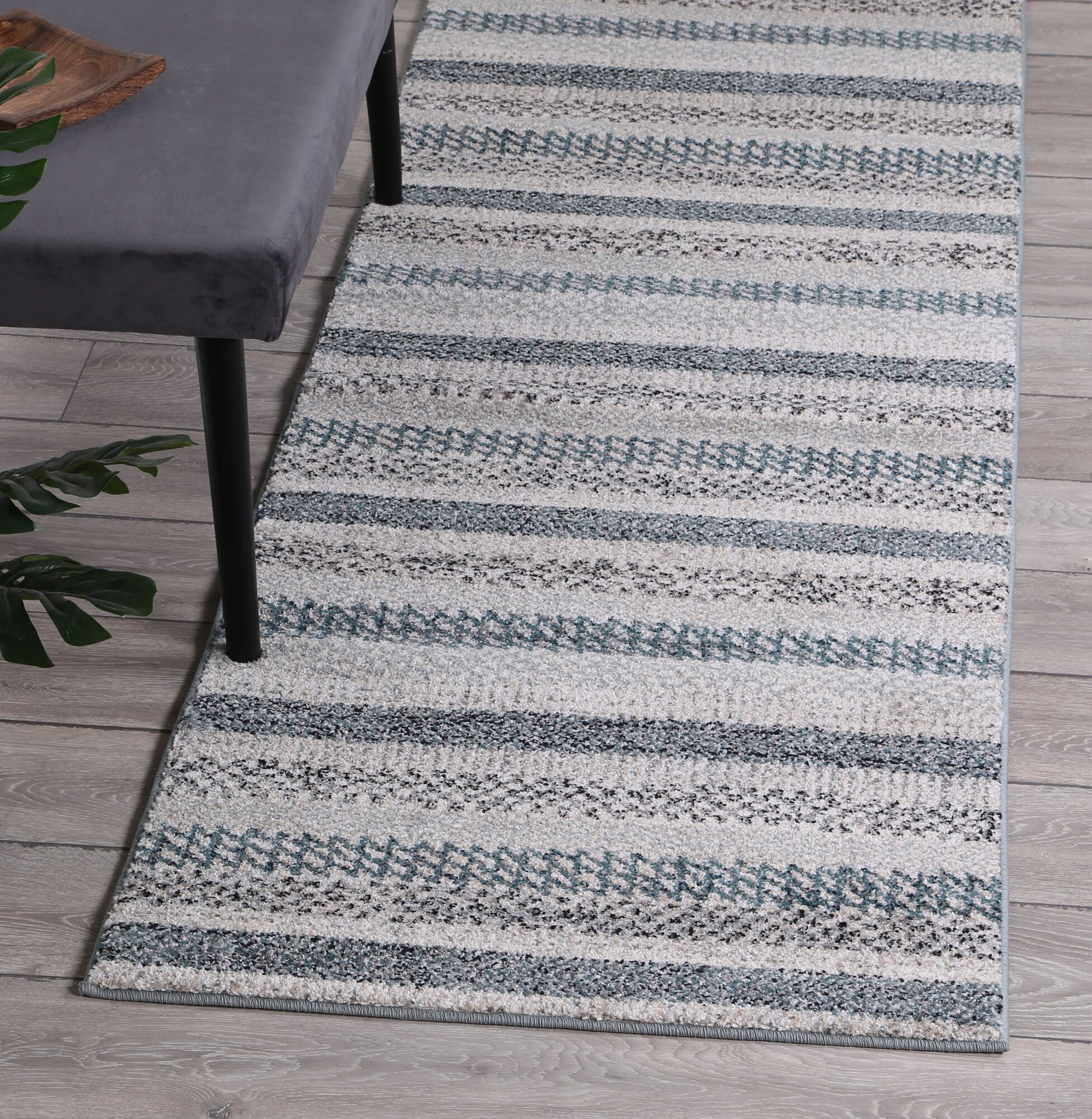 Large View Sophia Floral Overdyed Rug