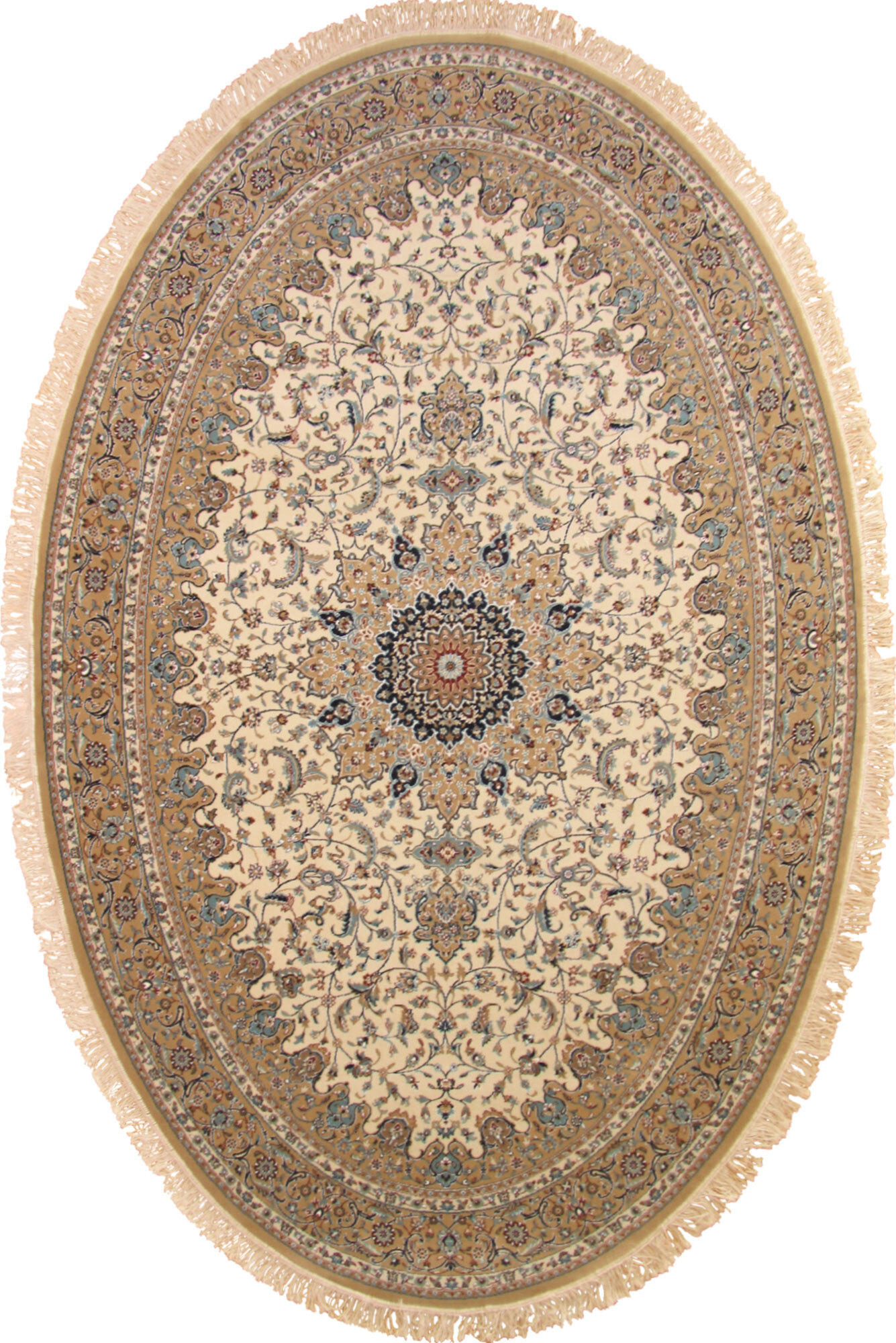 Large View Tapis Traditional Medallion Rug