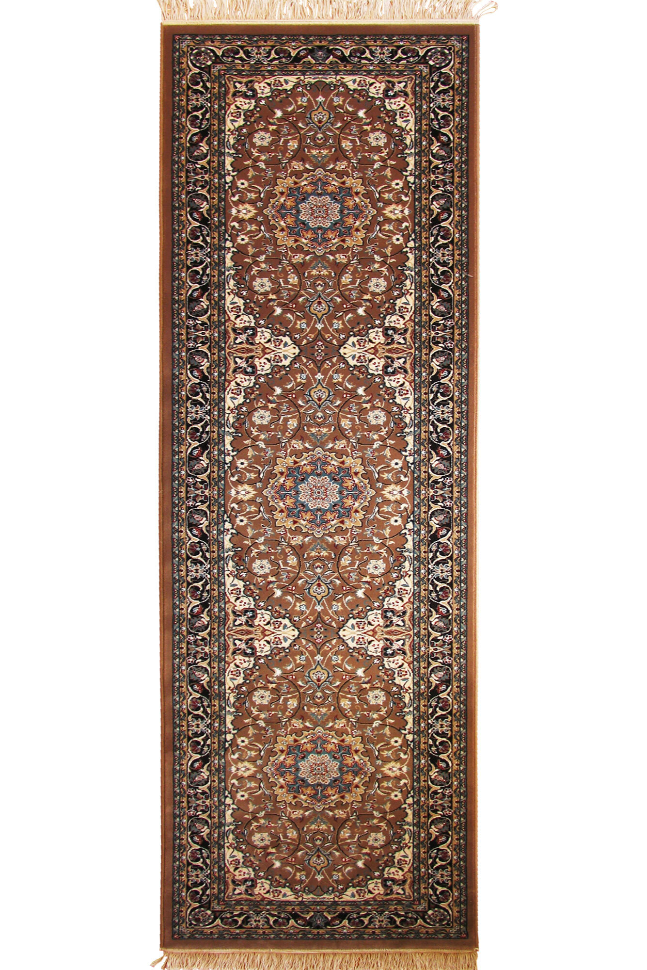 Tapis Brown Classic Medallion Rug