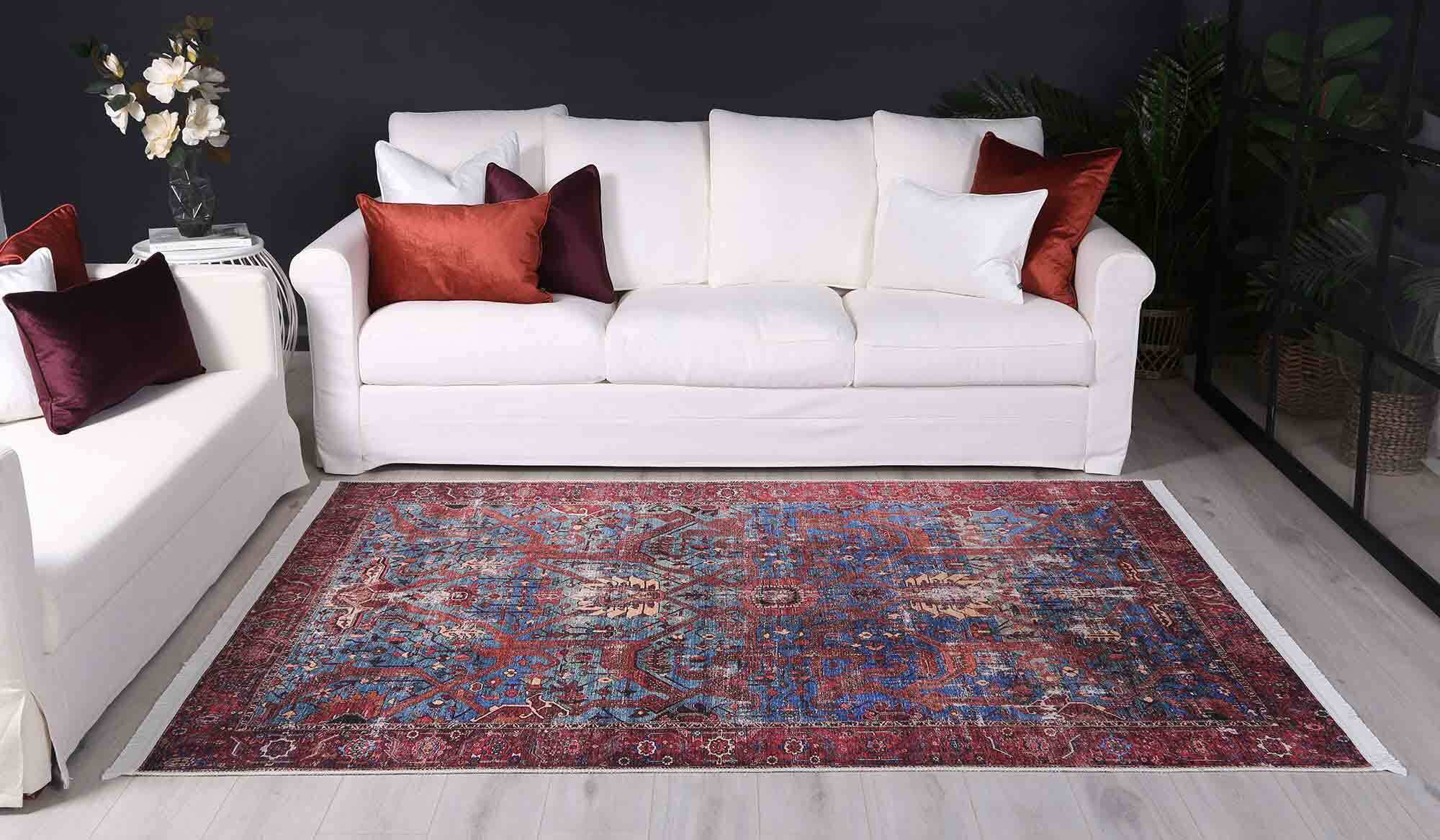Large View Victoria Transitional Medallion Rug