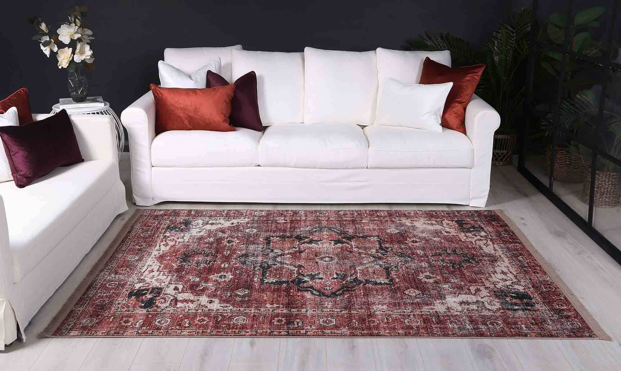 Large View Victoria Cotton Transitional Rug