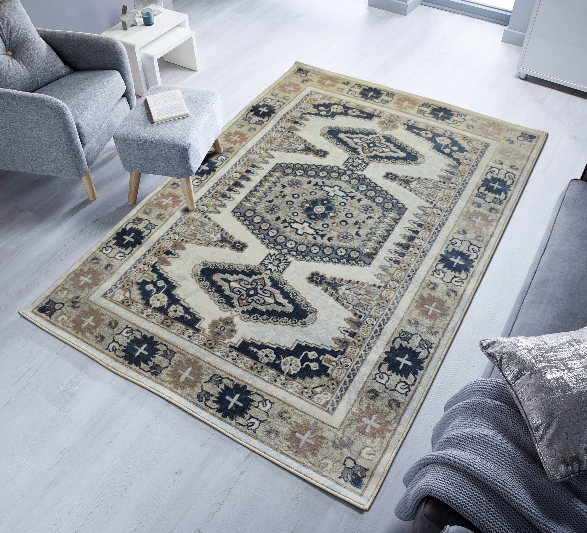 Valentino Tribal Medallion Rug