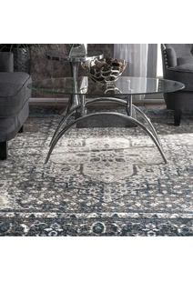 Ugo Overdyed Medallion Rug