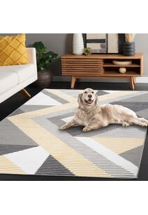 Alfa Geometric Abstract Rug
