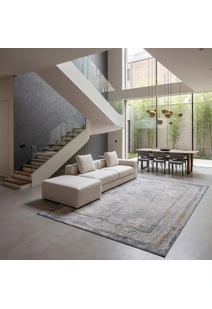 Amigo Abstract Border Rug