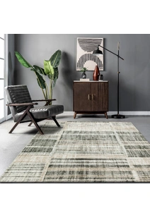 Amsterdam Striped Carved Rug