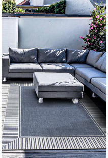 Ambient Blue Indoor Outdoor Rug