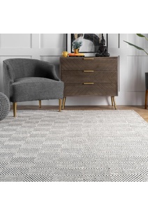 Dhurrie Hand Woven Wool Rug