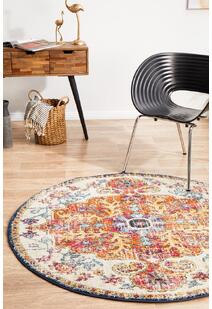 Elana Classic Overdyed Round Rug