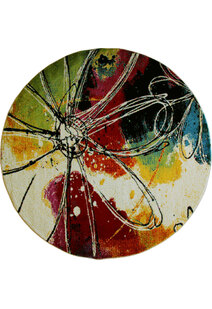 Ellen Modern Floral Abstract Rug