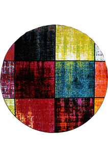 Ellen Modern Square Pattern Rug