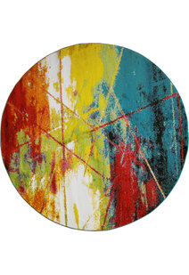 Ellen Multi Coloured Modern Rug