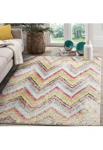 Kara Modern Chevron Striped Rug