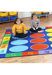 Kids Alphabet Placement Rug