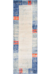 Lisa Contemporary Border Rug