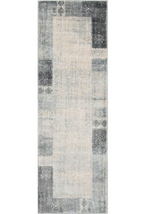 Lisa Contemporary Border Rug