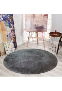 Luxe Thick Plain Shaggy Rug