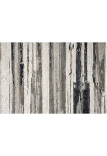 Mosaic Monotone Striped Rug