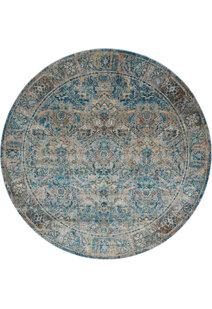 Melanie Blue Traditional Rug