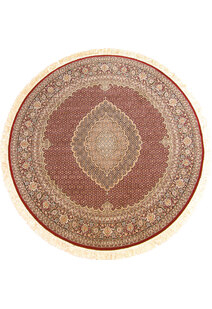 Mona Red Oriental Fringed Rug