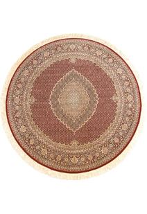 Mona Red Oriental Fringed Rug