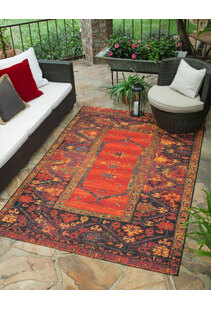 Marly Outdoor Medallion Rug