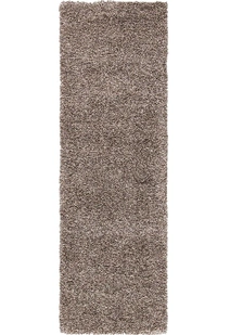 Natura Plain Brown Shaggy Rug