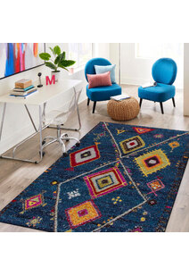 Nordic Diamond Moroccan Rug