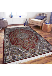 Parsa Red Medallion Oriental Rug