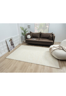 Serenade Cream Striped Rug