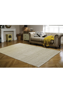 Studio Beige Flatweave Wool Rug