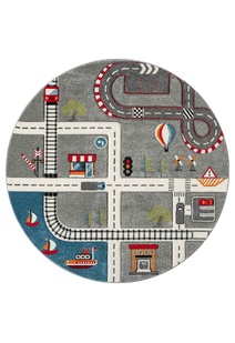 Speedy Kids Town Road Rug