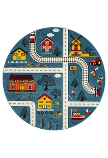 Speedy Kids Town Road Rug