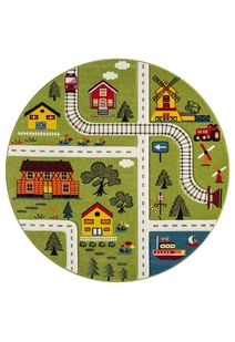 Speedy Kids Town Road Rug