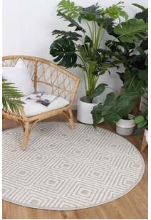 Viva Geometric Flatweave Rug