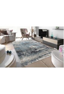 Vivid Contemporary Abstract Rug
