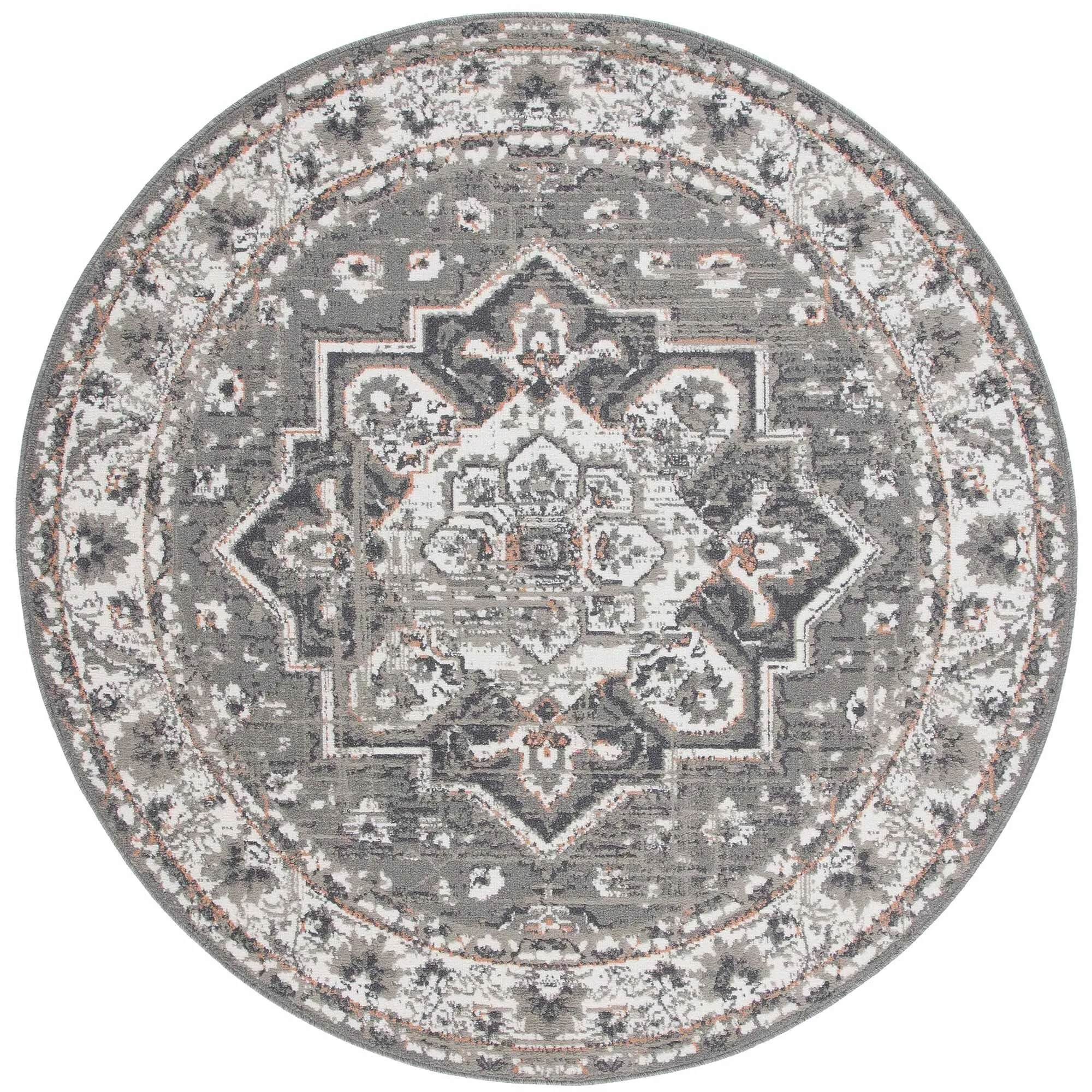 Large View Alfa Traditional Medallion Rug